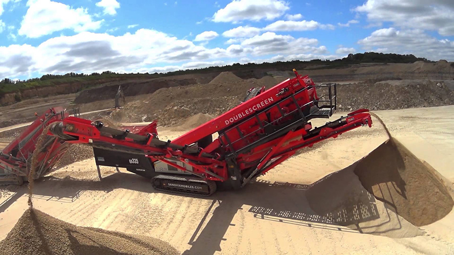 Новинки в линейке мобильных грохотов Sandvik